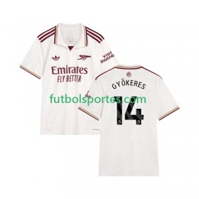 Camiseta Arsenal Viktor Gyokeres 14 Tercera Equipación 2025/2026